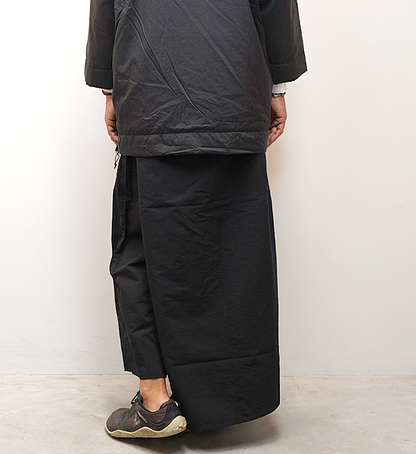 【凌 しのぎ】AXESQUIN unisex フタエズボン autumn "スミイロ"