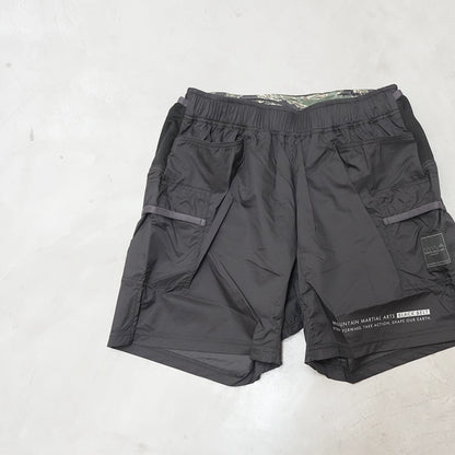 【Mountain Martial Arts】マウンテンマーシャルアーツ  unisex MMABB PERTEX® 7-pockets Run Shorts “Liger” “Black”