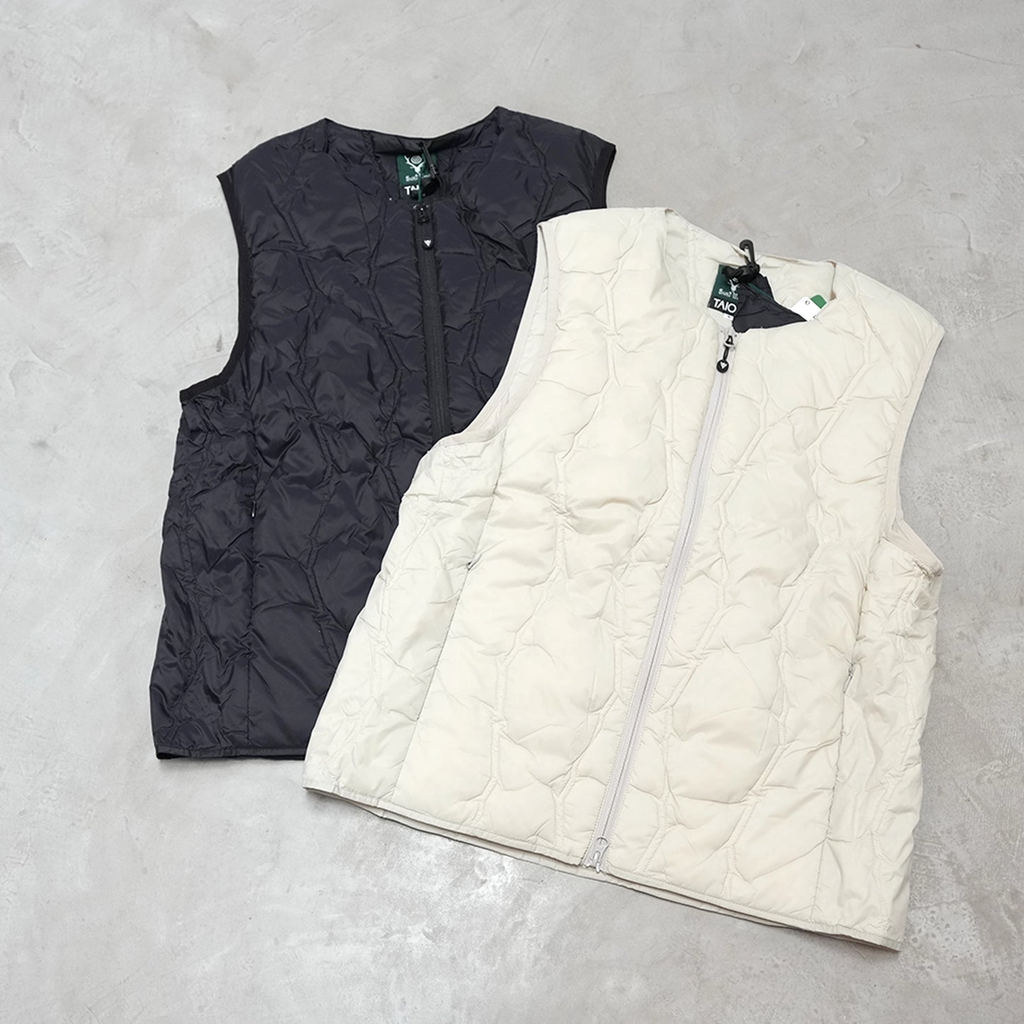 【South2 West8】サウスツーウエストエイト men's South2 West8 x TAION Inner Down Vest "2Color"