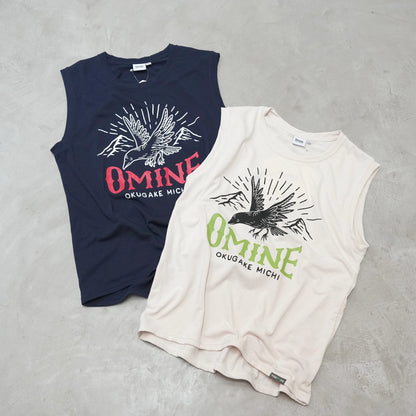 【BRING×Yosemite】unisex ▽Return to the mountains OMINE Sleeve-less Tee "2Color" ※ネコポス可
