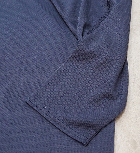 【凌 しのぎ】AXESQUIN unisex ウロコシャツ 七分袖 "2Color"