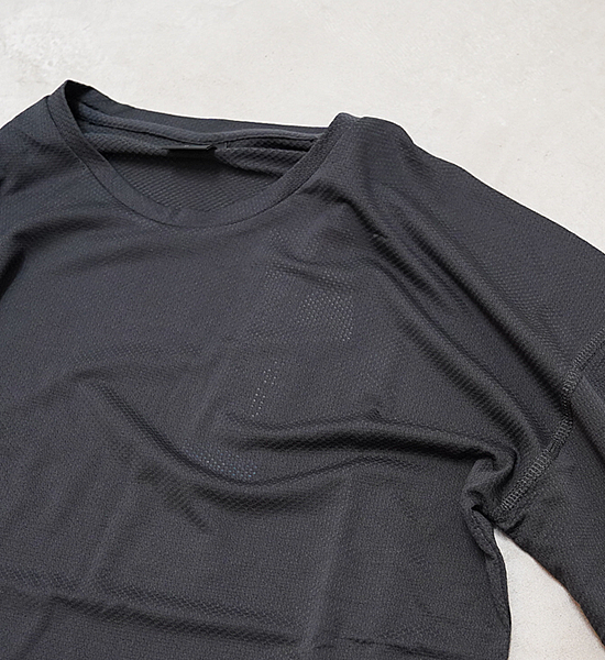 【凌 しのぎ】AXESQUIN unisex ウロコシャツ 七分袖 "2Color"