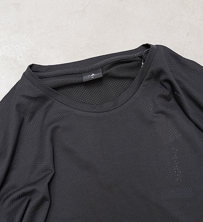 【凌 しのぎ】AXESQUIN unisex ウロコシャツ 七分袖 "2Color"