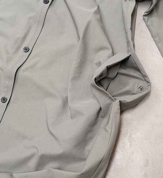 【HOUDINI】フーディニ women's Route Shirt Dress "3Color"