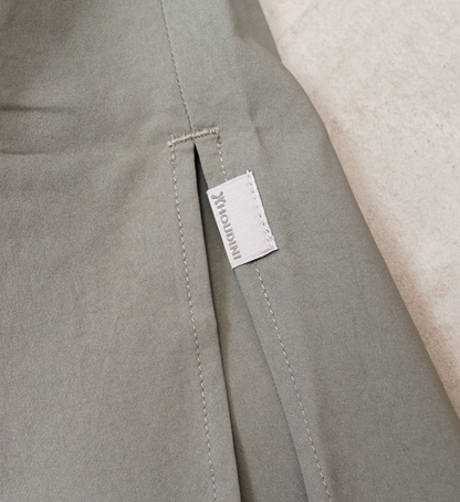 【HOUDINI】フーディニ women's Route Shirt Dress "3Color"