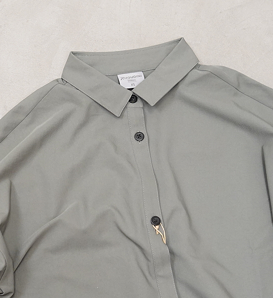 【HOUDINI】フーディニ women's Route Shirt Dress "3Color"