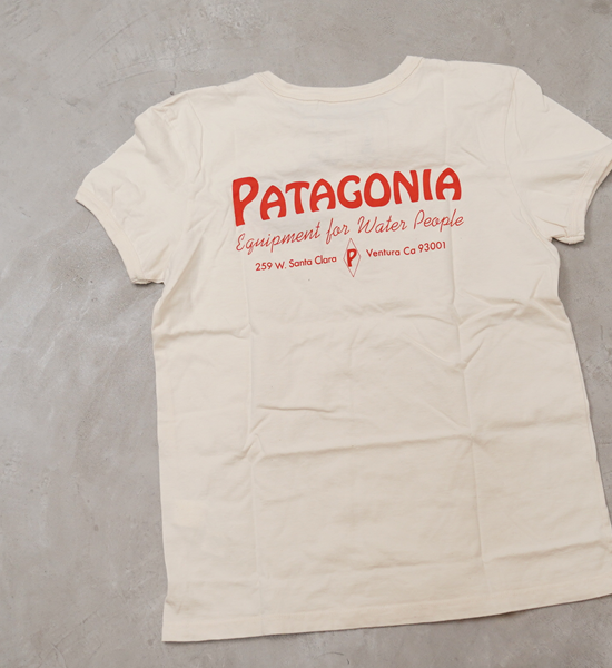 【patagonia】パタゴニア women's Water People Organic Ringer Tee "2Color" ※ネコポス可