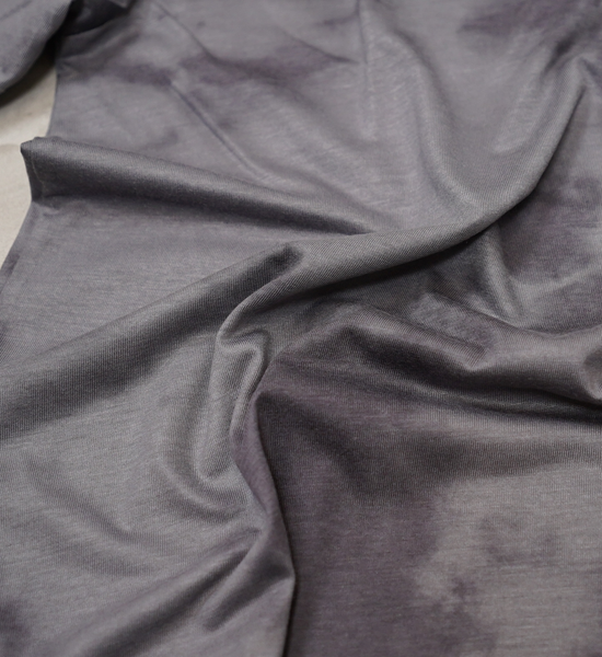 【ROARK RUN AMOK】ロアークランアモック men's Mathis Tie Dye SS "Gray" ※ネコポス可