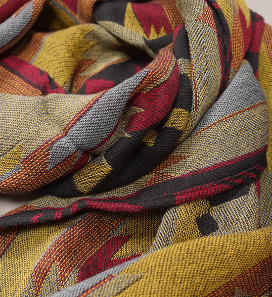 【South2 West8】サウスツーウエストエイト Stole-Cotton Jacquard/Ethnic "3Color" ※ネコポス可