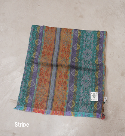 【South2 West8】サウスツーウエストエイト Stole-Cotton Jacquard/Ethnic "3Color" ※ネコポス可
