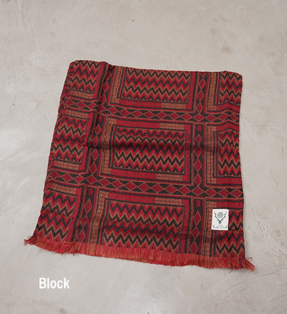 【South2 West8】サウスツーウエストエイト Stole-Cotton Jacquard/Ethnic "3Color" ※ネコポス可