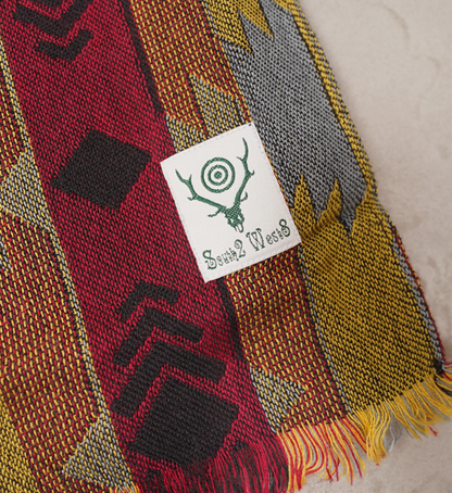 【South2 West8】サウスツーウエストエイト Stole-Cotton Jacquard/Ethnic "3Color" ※ネコポス可