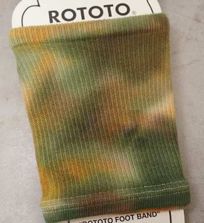 【ROTOTO】ロトト Rototo Foot Band "Tie Dye" "3Color" ※ネコポス可
