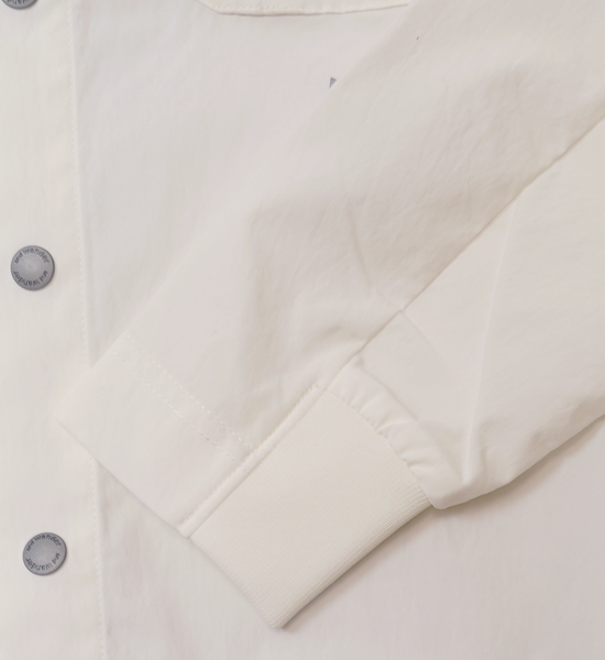 【and wander】アンドワンダー women's fleece base LS shirt "2Color"