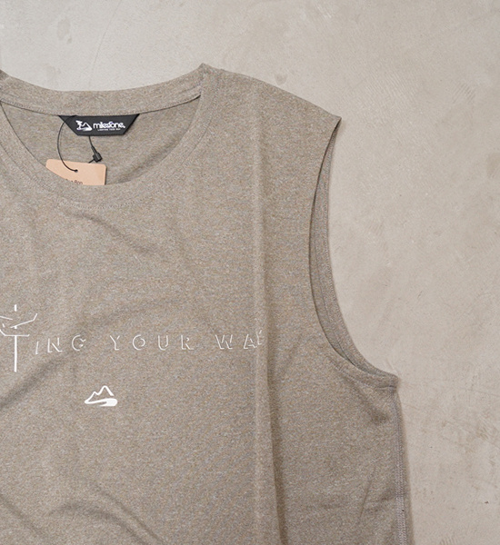 【milestone】マイルストーン Doo-Bop Sleeveless T-Shirt "5Color" ※ネコポス可