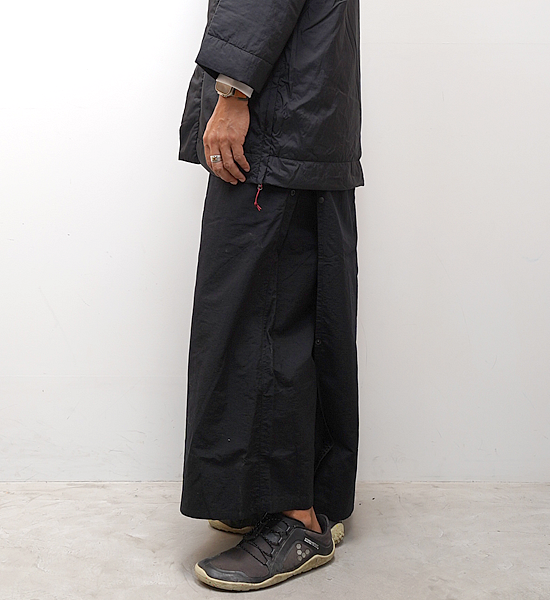 【凌 しのぎ】AXESQUIN unisex フタエズボン autumn "スミイロ"