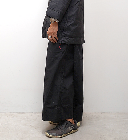 【凌 しのぎ】AXESQUIN unisex フタエズボン autumn "スミイロ"