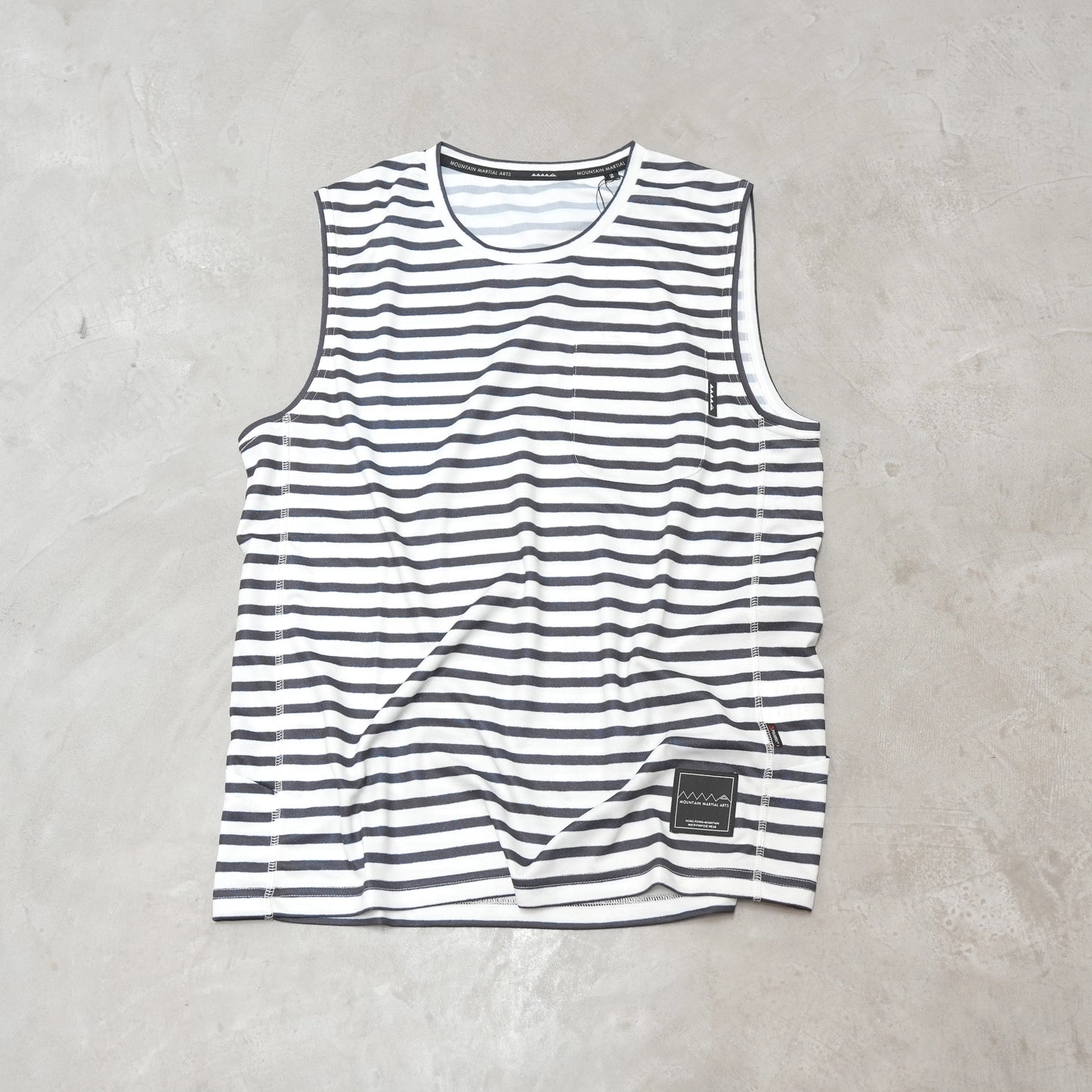 【Mountain Martial Arts】マウンテンマーシャルアーツ unisex MMA POLARTEC Border Sleeve-less "2Color" ※ネコポス可
