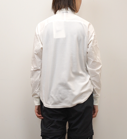 【and wander】アンドワンダー women's fleece base LS shirt "2Color"