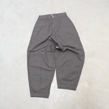 【THE NORTH FACE Purple Label】ノースフェイスパープルレーベル men's Ripstop Wide Cropped Field Pants "Asphalt Gray"