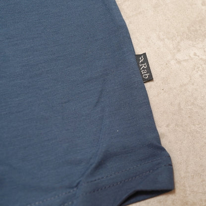 【Rab】ラブ men's Crimp Reflection Tee "2Color" ※ネコポス可