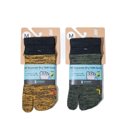 【MIYAGEN】ミヤゲン LW Separate Dry Tabi Socks Short "2Color" ※ネコポス可