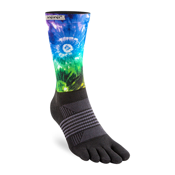 【injinji】インジンジ women's Spectrum Trail Midweight Crew Courtney 限定モデル "Hard Rock" ※ネコポス可