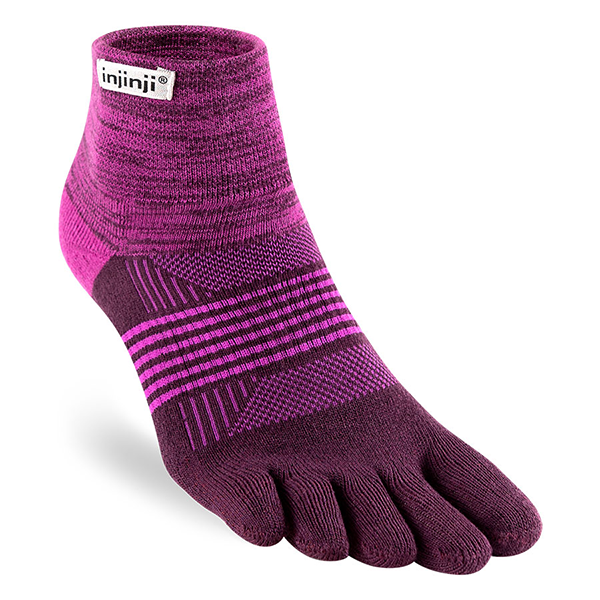 【injinji】インジンジ women's Trail Midweight Mini-Crew "8Color" ※ネコポス可