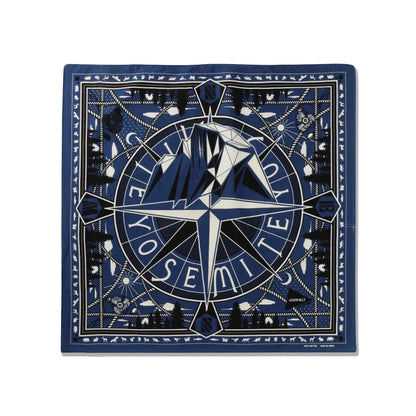 【and wander】アンドワンダー GRAMICCI×and wander yosemite graphic bandana "2Color" ※ネコポス可
