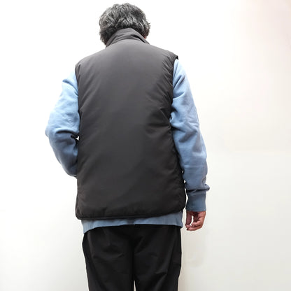 【South2 West8】サウスツーウエストエイト men's Insulator Vest-Poly Peach Skin "Black"