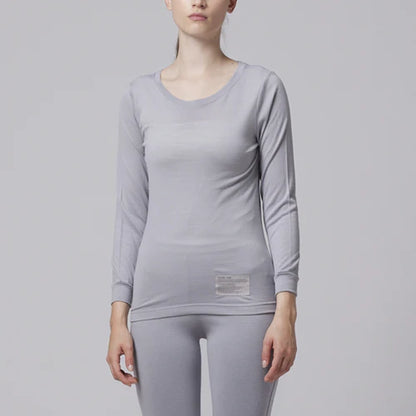 【TAION】タイオン women's Merino Wool Under Wear Long Sleeve T-shirt "2Color" ※ネコポス可
