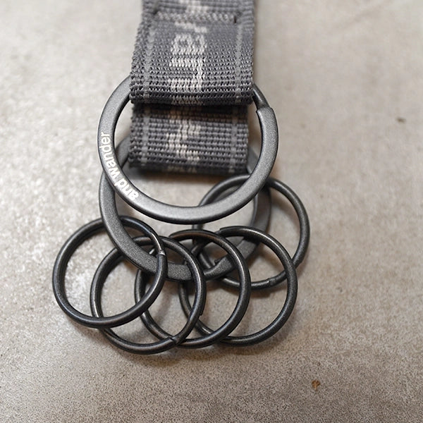 【and wander】アンドワンダー key hook "3Color"  ※ネコポス可
