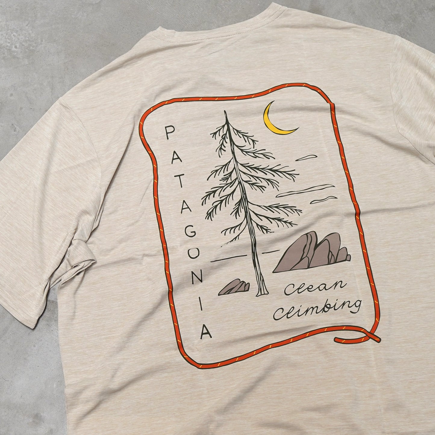 【patagonia】パタゴニア men's Capilene Cool Daily Graphic Shirt（Lands) "4Color" ※ネコポス可