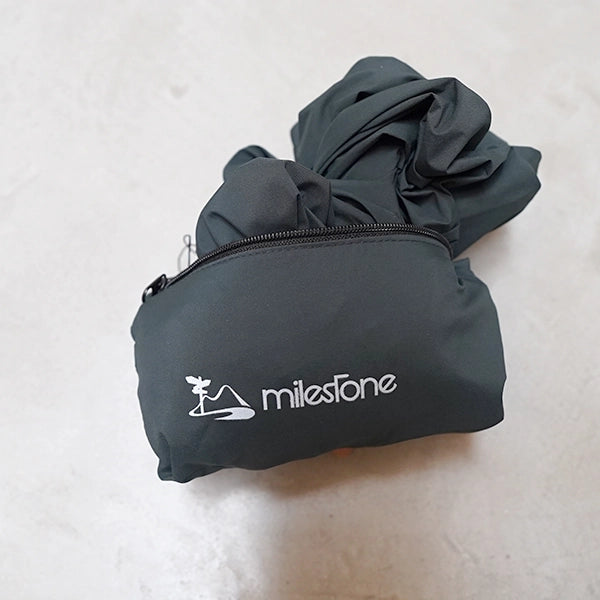 【milestone】マイルストーン UP-SWING Rain Pants "Graphite Black"