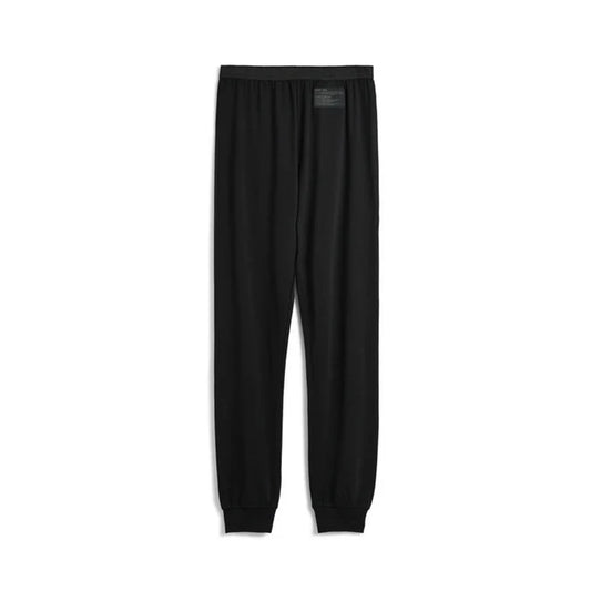 【TAION】タイオン men's Merino Wool Under Wear Long Leggings "Black" ※ネコポス可