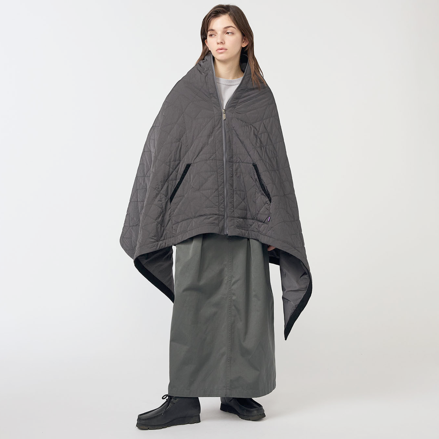 【THE NORTH FACE Purple Label】ノースフェイスパープルレーベル Quilting Field Mountain Cape "2Color"
