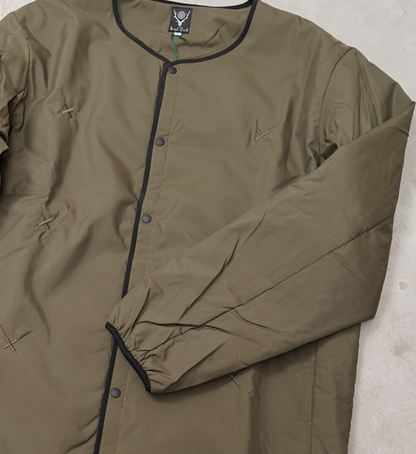 【South2 West8】サウスツーウエストエイト men's Filling Jacket-Poly Peach Taffeta "2Color"