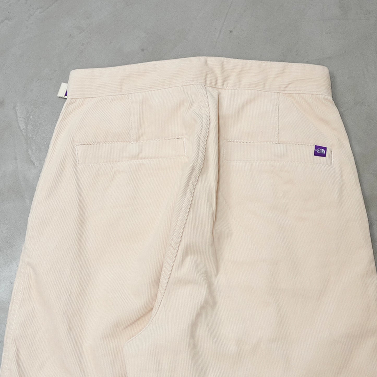 【THE NORTH FACE Purple Label】ノースフェイスパープルレーベル women's Corduroy Wide Straight Field Pants "Ivory"