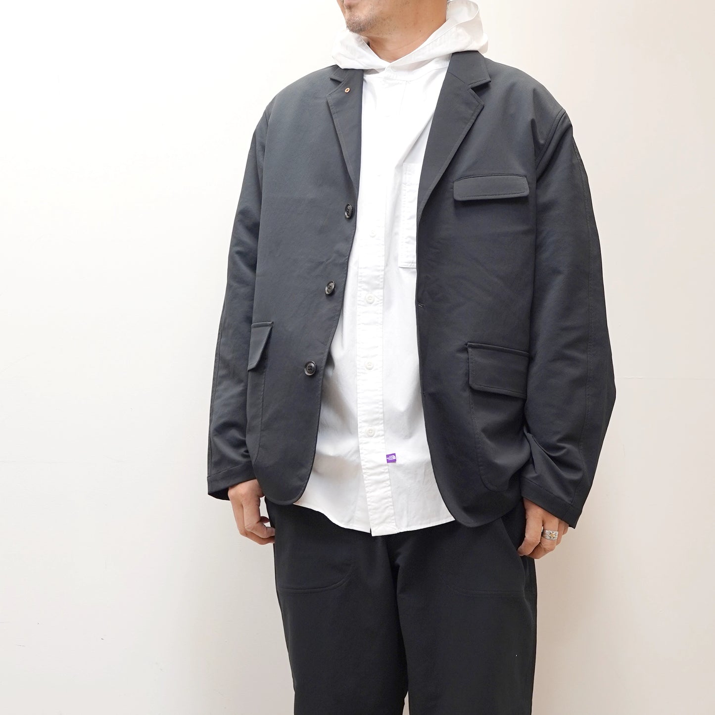【nanamica】ナナミカ men's ALPHADRY Club Jacket "Black"