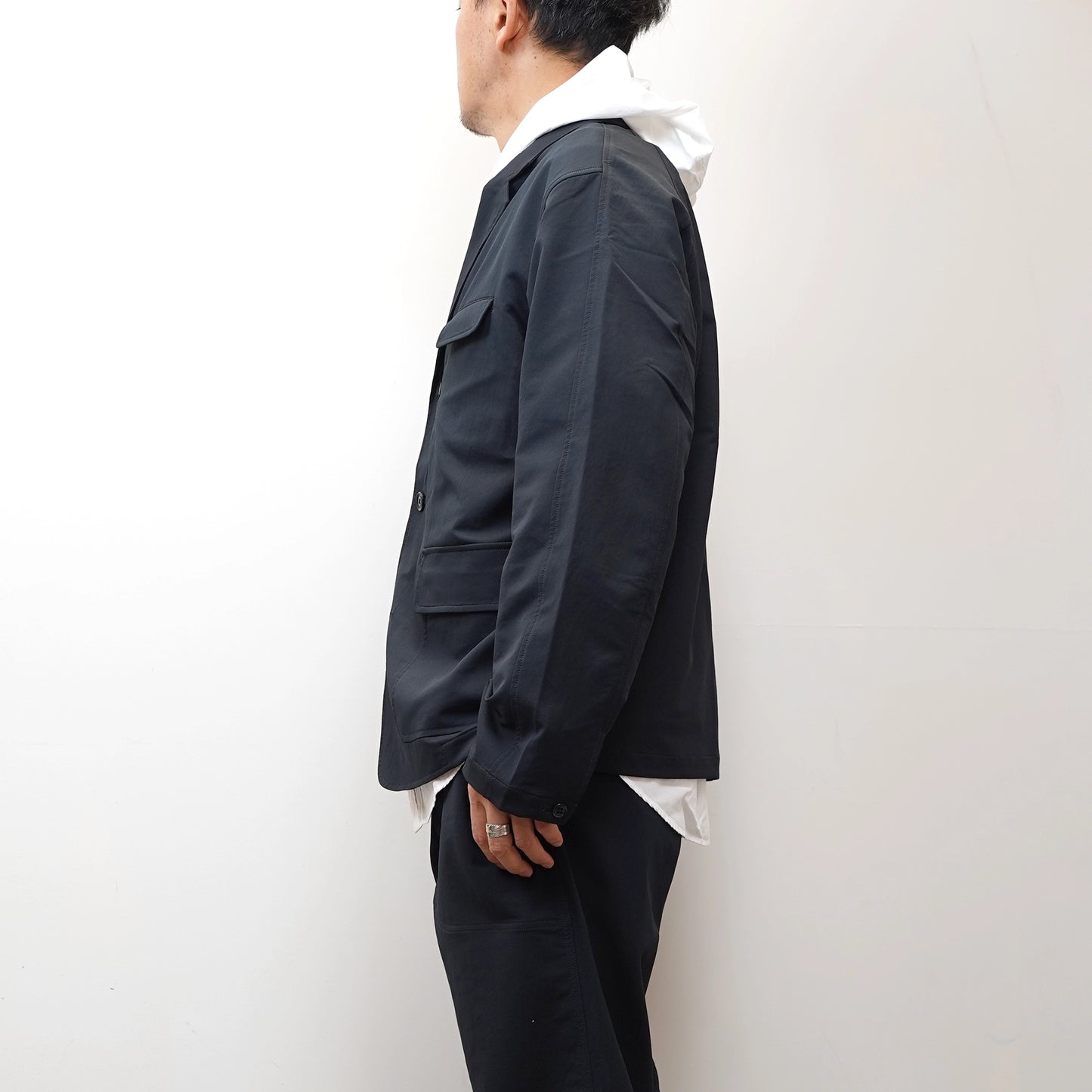 【nanamica】ナナミカ men's ALPHADRY Club Jacket "Black"