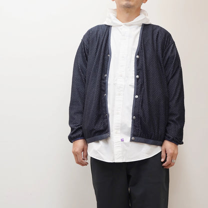 【THE NORTH FACE Purple Label】ノースフェイスパープルレーベル  men's Field Reversible Snap Cardigan "Navy"