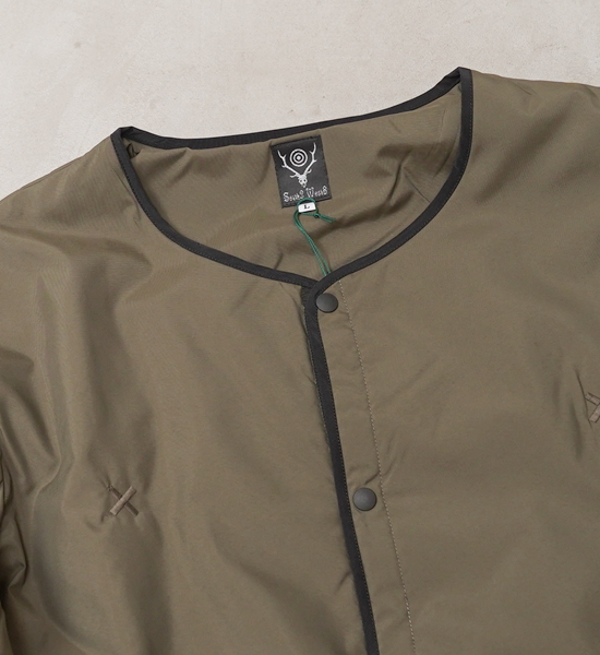 【South2 West8】サウスツーウエストエイト men's Filling Jacket-Poly Peach Taffeta "2Color"