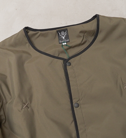 【South2 West8】サウスツーウエストエイト men's Filling Jacket-Poly Peach Taffeta "2Color"