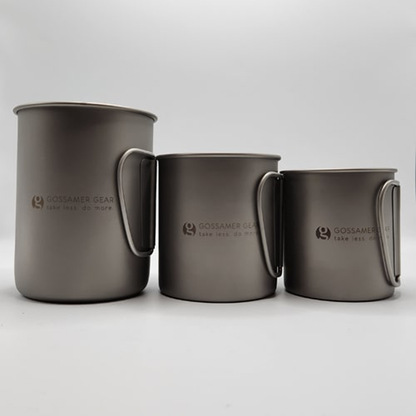 【Gossamer Gear】ゴッサマーギア Titan Single Mug "Silver"