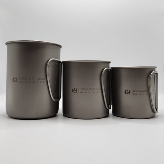 【Gossamer Gear】ゴッサマーギア Titan Single Mug "Silver"