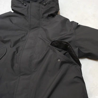 【nanamica】ナナミカ women's GORE-TEX Long Down Coat "Black"