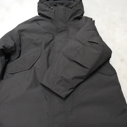 【nanamica】ナナミカ women's GORE-TEX Long Down Coat "Black"
