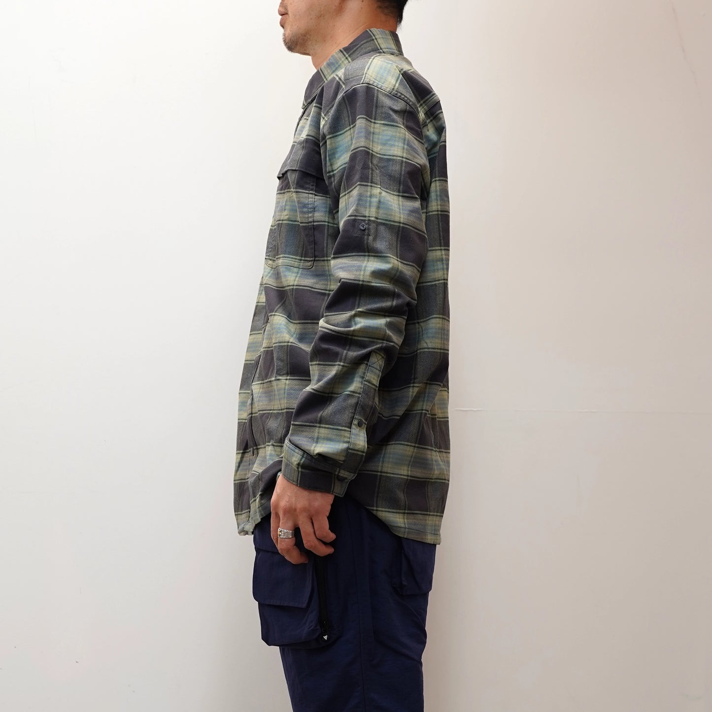 【patagonia】パタゴニア men's Early Rise Stretch Shirt "WHBL"