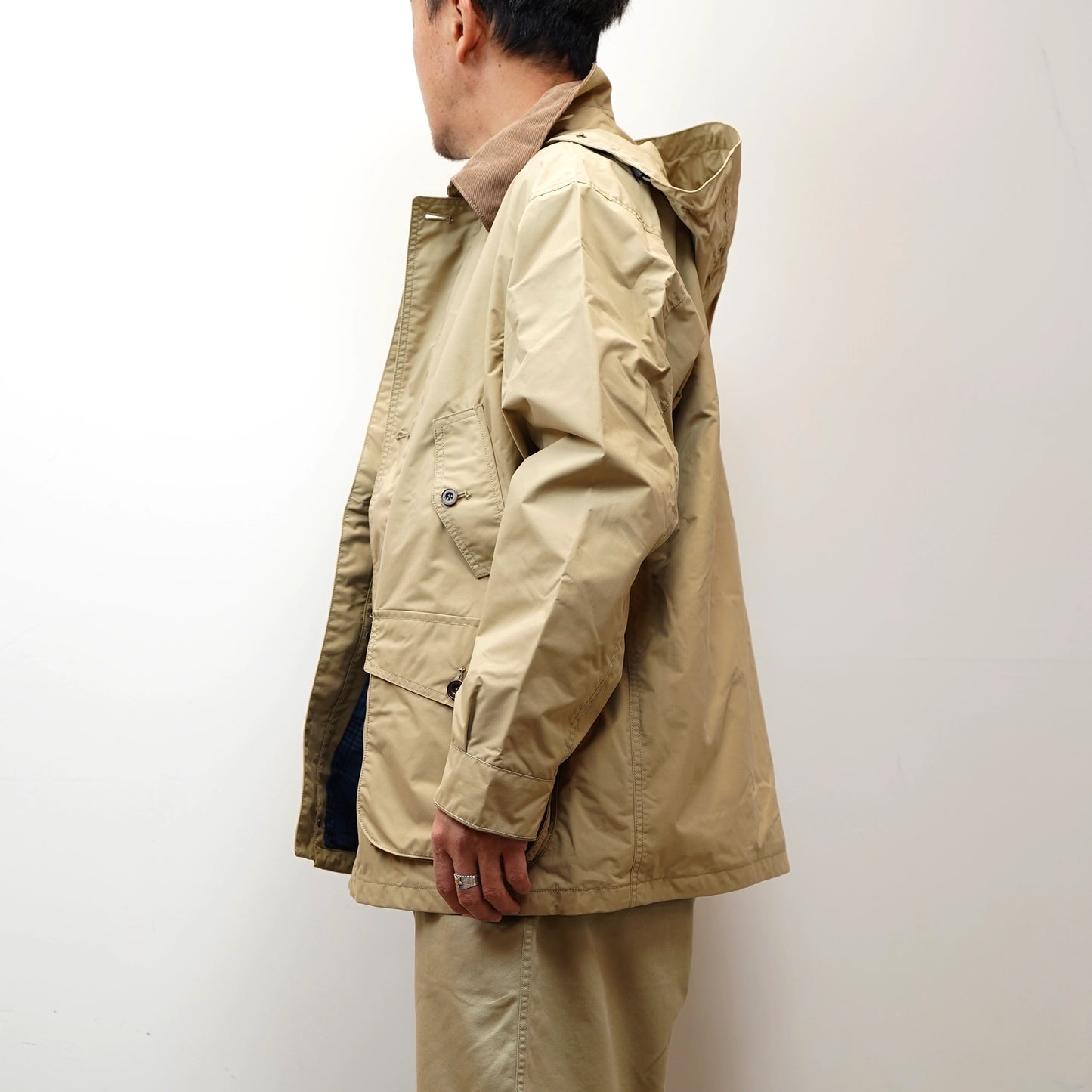 【nanamica】ナナミカ men's 2L PERTEX UNLIMITED Field Jacket "Beige"