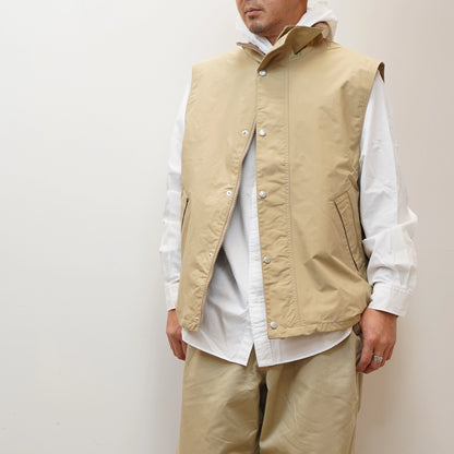 【nanamica】ナナミカ men's 2L PERTEX UNLIMITED Field Vest "2Color"